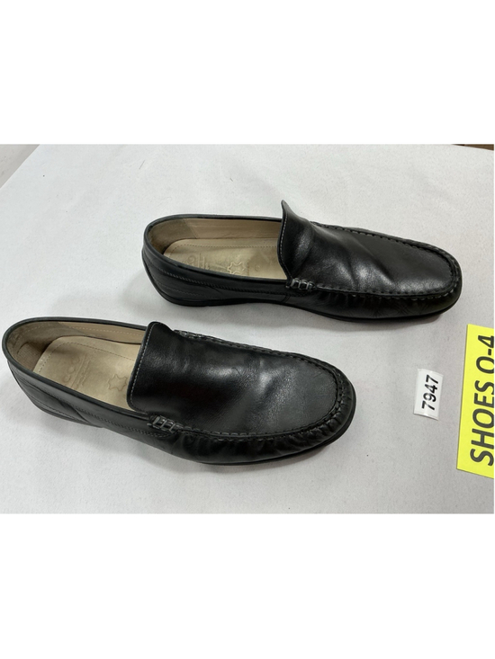 Mens Excellent Condition Ecco Slip On Driving Loafers 12-12.5 Black Leather main image 6